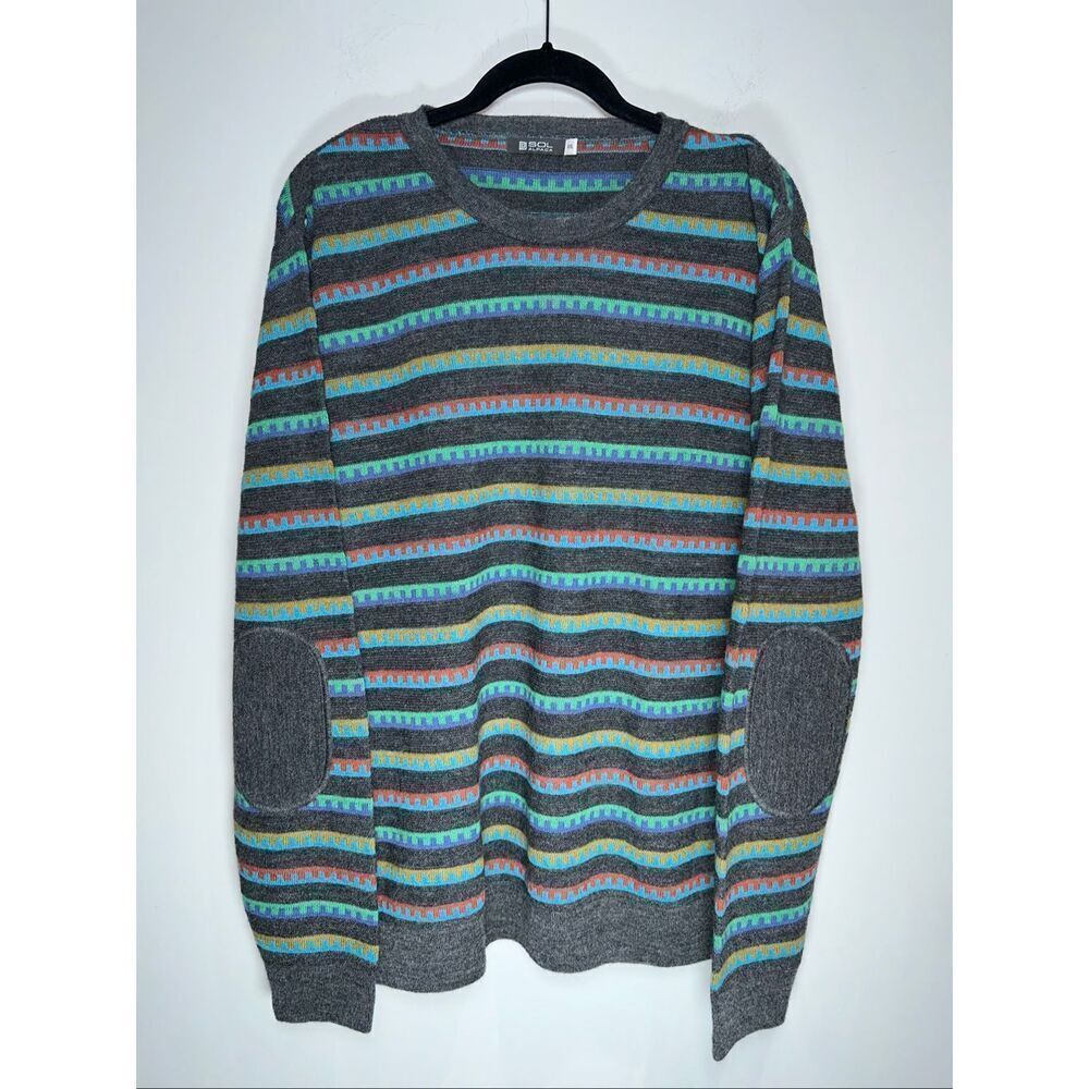 Sol Alpaca Striped Sweater size XXL